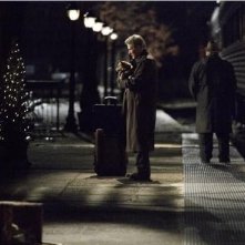 Richard Gere con il cane Hachi in una commovente immagine del film Hachiko