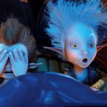 Un'immagine dei protagonisti del film Arthur e la vendetta di Maltazard