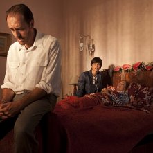 Valerio Mastandrea, Claudia Pandolfi e Stefania Sandrelli in una scena de La prima cosa bella