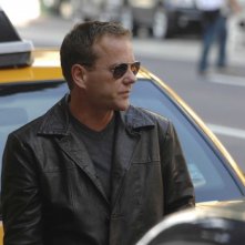 24: Kiefer Sutherland in una scena della stagione 8