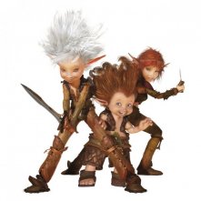 Arthur, il principe Betameche e Selenia, protagonisti del film Arthur e la vendetta di Maltazard