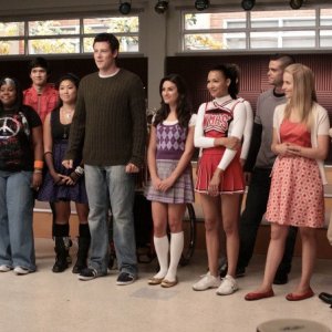Glee: il club di canto nell'episodio Sectionals