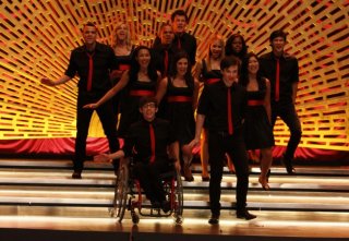 Glee: un momento di un'esibizione dall'episodio Sectionals