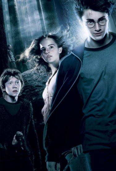 Il trio protagonista in una foto promozionale per Harry Potter e il Prigioniero di Azkaban