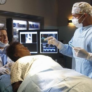 Scrubs: Cecelia Antoinette, Donald Faison e Brian Bradley nell'episodio Our Role Models