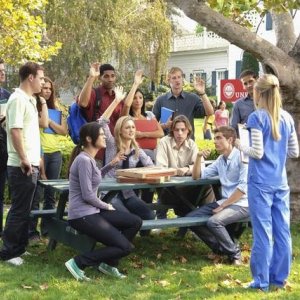 Scrubs: una scena dell'episodio Our First Day of School