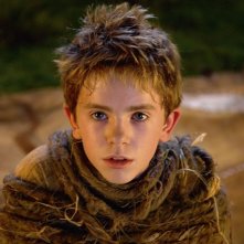 Un primo piano del piccolo Freddie Highmore alias Arthur nel film Arthur e la vendetta di Maltazard