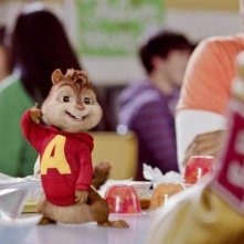 Alvin in un'immagine tratta dal film Alvin Superstar 2