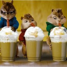 Alvin, Theodore e Simon, simpatici protagonisti di Alvin Superstar