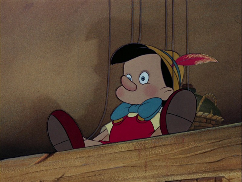 Il Burattino Di Legno In Una Scena Del Film D Animazione Pinocchio 142058