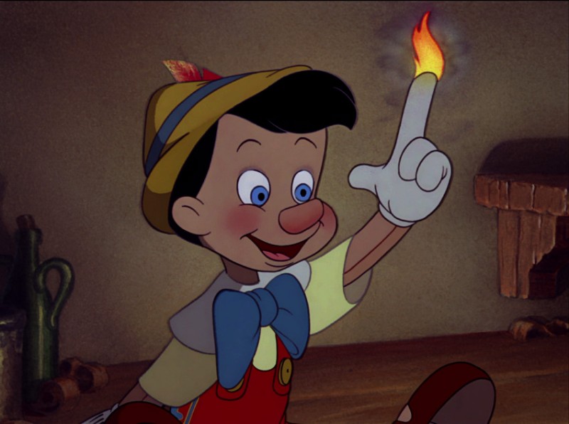 Il Burattino In Una Divertente Scena Del Film D Animazion Pinocchio 1940 142044