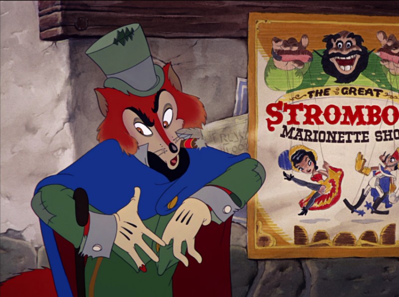 Il Gatto In Una Scena Del Film D Animazione Pinocchio 1940 142047