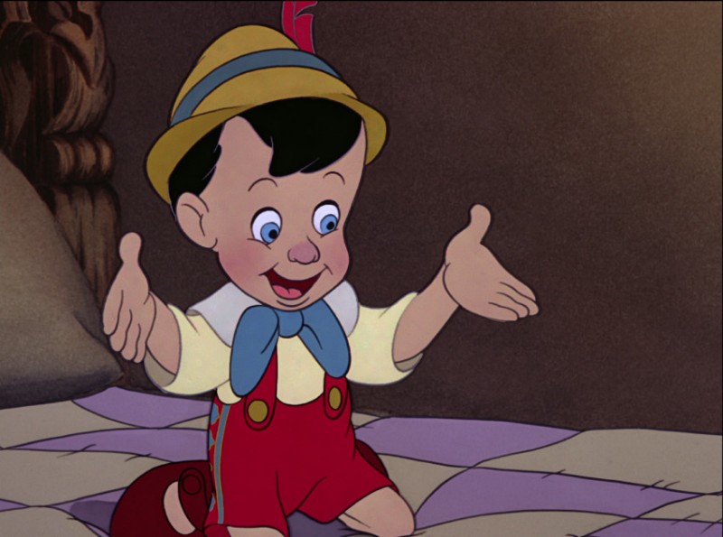 Il Protagonista E Diventato Un Bambino In Una Scena Del Film D Animazione Pinocchio 1940 142056