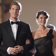 Chuck: Ryan McPartlin e Sarah Lancaster nell'episodio Chuck Vs. The Angel de la Muerte