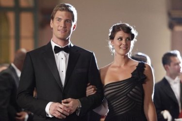 Chuck: Ryan McPartlin e Sarah Lancaster nell'episodio Chuck Vs. The Angel de la Muerte