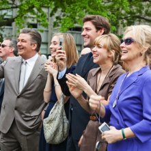 Alec Baldwin, Caitlin Fitzgerald, John Krasinski, Zoe Kazan e Meryl Streep nel film E' complicato