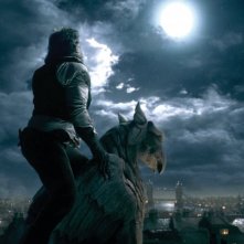Un'immagine dell'uomo lupo nel film The Wolf Man