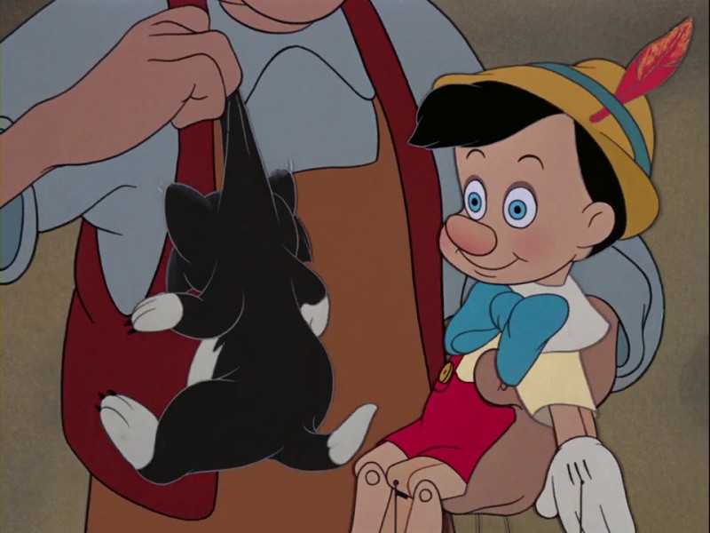 Geppetto E Il Burattino In Una Scena Del Film D Animazione Pinocchio 142463
