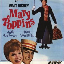 Locandina del film Mary Poppins ( 1964 ) della Disney