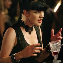 Pauley Perrette è Abby Sciuto in una scena dell'episodio Random On Purpose