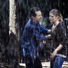 Stefano Accorsi e Vittoria Puccini in una scena del film Baciami ancora