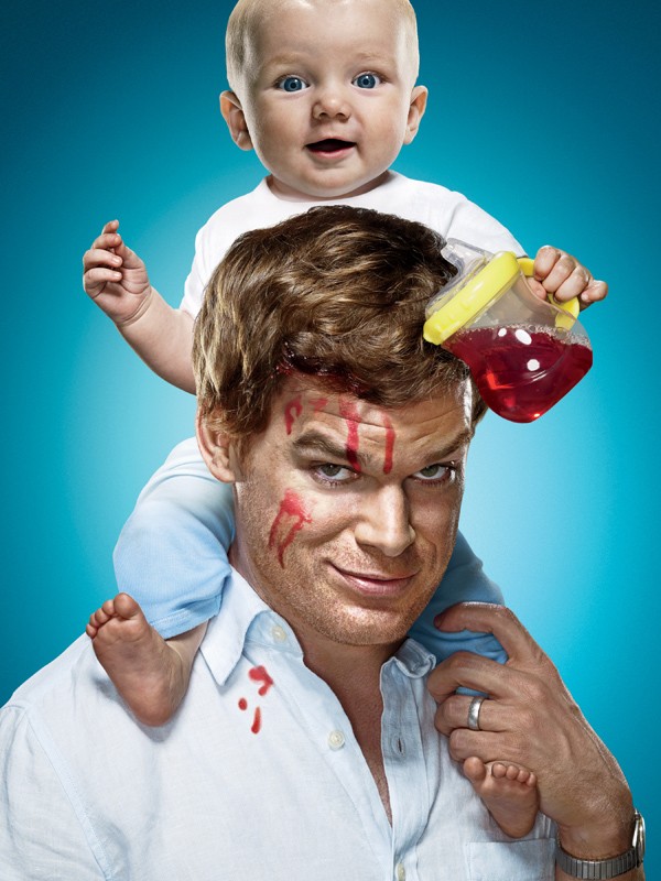 Un Immagine Promozionale Di Dexter Michael C Hall Con Bebe Per La Quarta Stagione Della Serie Tv Dexter 142621
