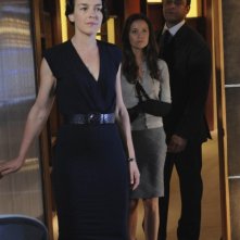 Dollhouse: Olivia Williams, Harry Lennix e Summer Glau nell'episodio Getting Closer