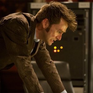 Doctor Who: David Tennant in una scena di The End of Time: Part Two