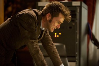 Doctor Who: David Tennant in una scena di The End of Time: Part Two