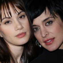 Crisula Stafida e Nela Lucic sul set del film Quando si diventa grandi