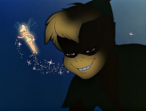 Una scena di Peter Pan