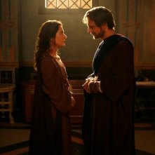 Alessandro Preziosi e Monica Guerritore nel film TV su Sant'Agostino