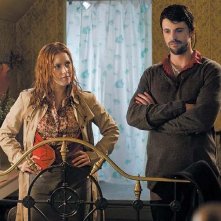 Amy Adams e Matthew Goode in una scena del film Leap Year