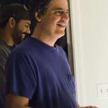 Il regista Miguel Arteta sul set della commedia Youth in Revolt