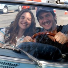 Nadir Caselli e Gabriele Mainetti in un momento del secondo episodio di Tutti per Bruno