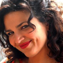 Un primo piano di Tosca D'Aquino nel primo episodio di Tutti per Bruno