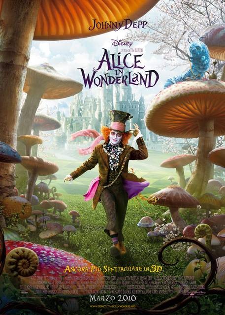 Character Poster Italiano Alice In Wonderland Il Cappellaio Matto 143247