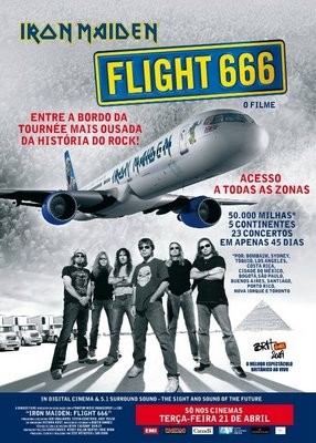 La locandina di Iron Maiden: Flight 666