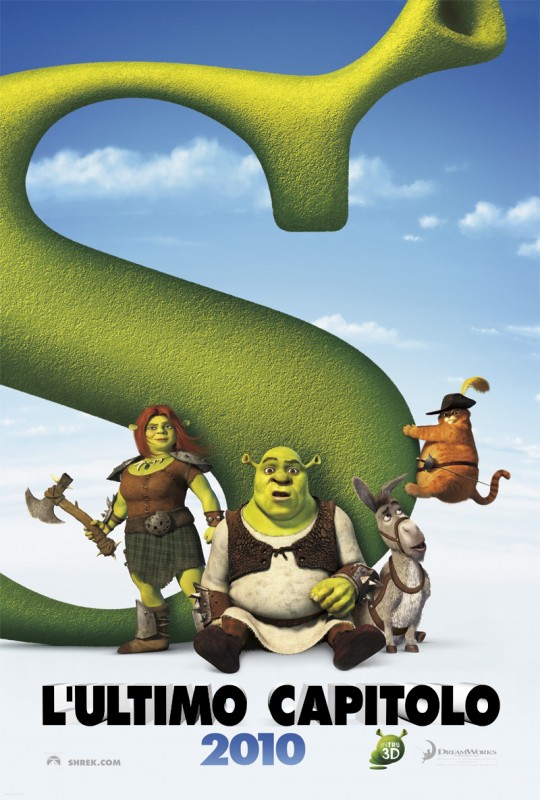 Teaser Poster Italiano Per Shrek E Vissero Felici E Contenti 143203