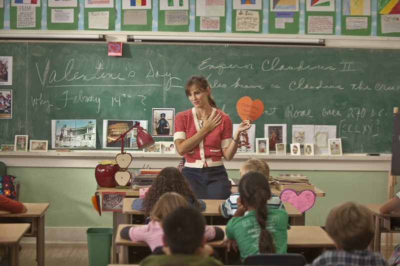 Jennifer Garner A Scuola In Una Sequenza Del Film Valentine S Day 143356