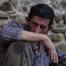 Claudio Casadio in una sequenza del film L'uomo che verrà