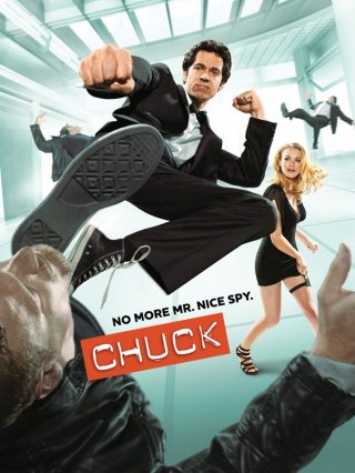 Il poster ufficiale della stagione 3 di Chuck