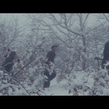 Un'immagine dei partigiani, protagonisti del film L'uomo che verrà