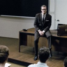 Colin Firth in un'immagine del film A Single Man