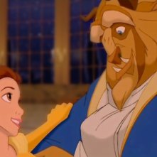La Bestia E Belle In Una Romantica Scena Del Film D Animazione La Bella E La Bestia 1991 143654