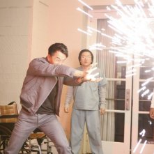 Sendhil Ramamurthy, Masi Oka e James Kyson Lee in una scena di Close to You, dalla quarta stagione di Heroes