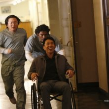 Sendhil Ramamurthy, Masi Oka e James Kyson Lee in una scena di Close to You tratta dalla quarta stagione di Heroes