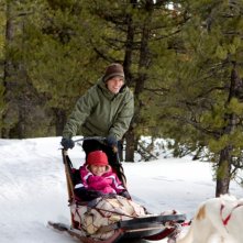 Ariel Gade Kameron Knox E Il Cane Buck In Una Scena Del Film Il Richiamo Della Foresta 3D 143798