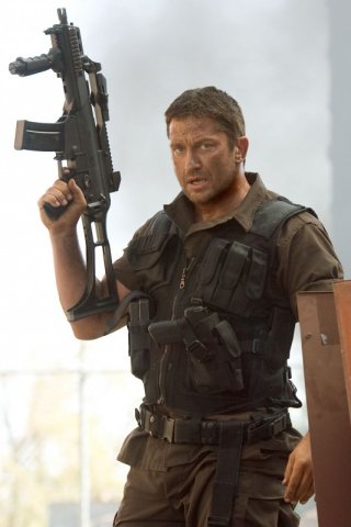 Gerard Butler in un'immagine tratta dal film Gamer