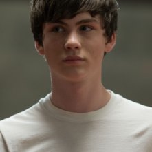 Il giovane Logan Lerman in un'immagine del film Gamer